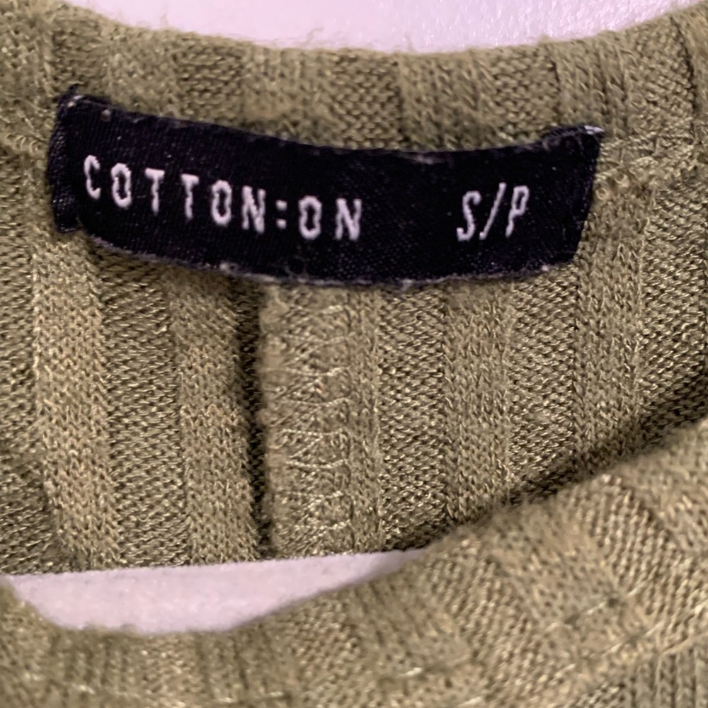 Cotton On Women’s Army Green Maxi Dress Small - Picture 2 of 2